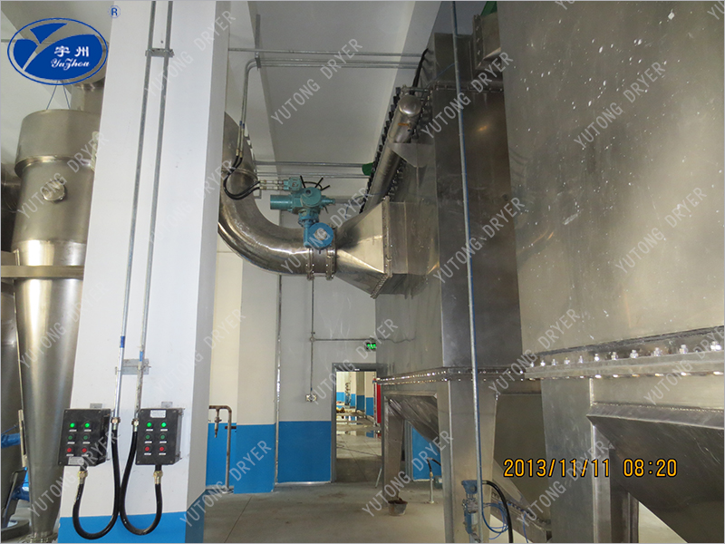 Silicon carbide flash drying line